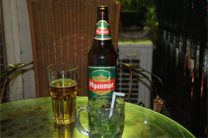 19th street in Yangon